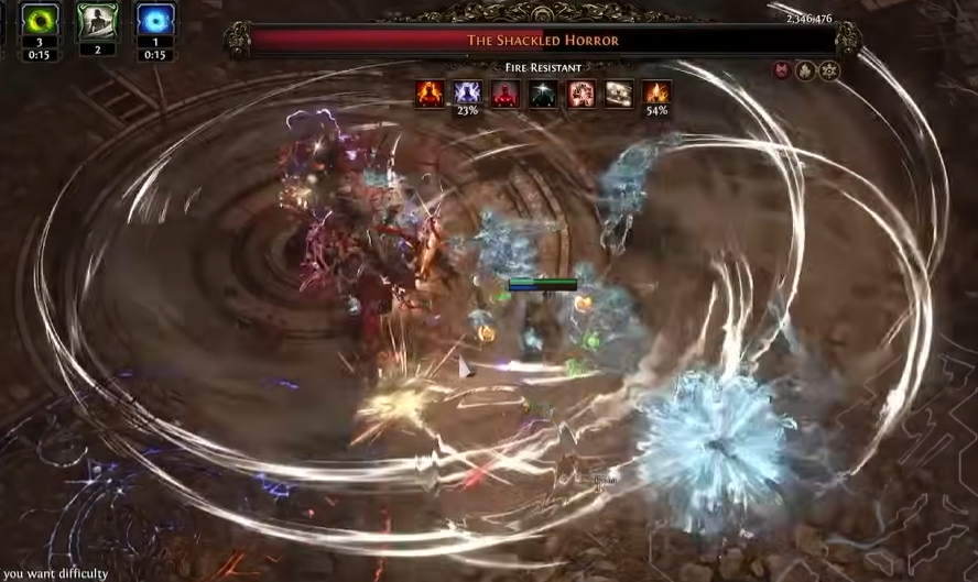 PoE 2 Whirling Assault Martial Artist